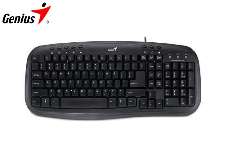 TECLADO GENIUS KB-M200 USB BLACK SP (PN 31310049104)