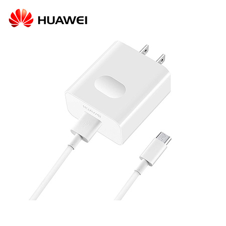 CARGADOR DE PARED HUAWEI MICRO USB 9V 2AMP 18W QUICK CHARGER WHITE (PN 059200UHQ)