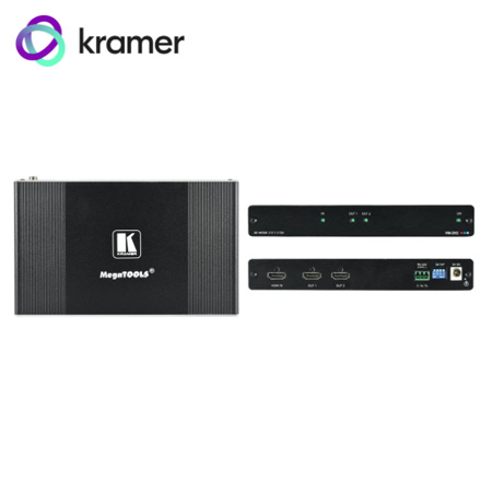 AMPLIFICADOR DE DISTRIBUCION KRAMER VM-2H2 HDMI 1:2 4K HDR (10-804080190)