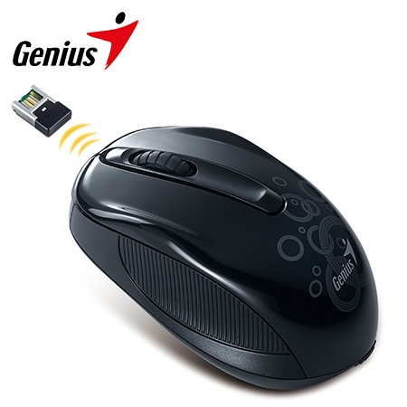 MOUSE GENIUS TRAVELER NX-6510 TATTOO WIRELESS OPTICAL NEGRO (PN 31030025100)