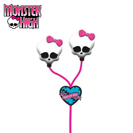 AUDIFONO MONSTER HIGH SKULL WHITE/PINK (PN 11348-ESP)