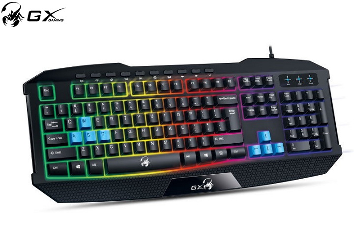 TECLADO GENIUS GX SCORPION K215 GAMING USB BLACK (31310474101)