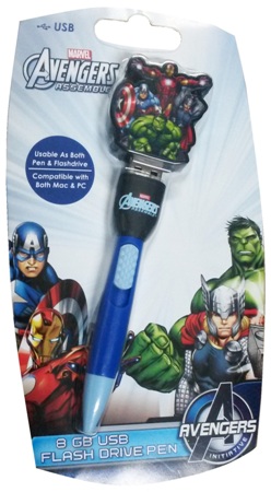 MEMORIA MARVEL AVENGERS USB 8GB FLASH PEN DRIVE (18443-8-ESP)