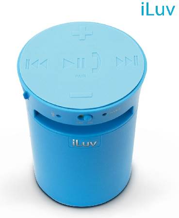 PARLANTE ILUV BLUETOOTH HANDS FREE BT SPEAKER BLUE (PN ISP165BLUE)