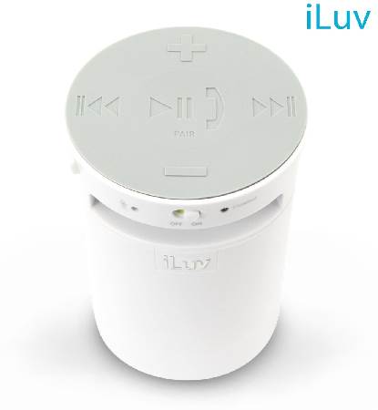 PARLANTE ILUV BLUETOOTH HANDS FREE BT SPEAKER WHITE (PN ISP165WHT)