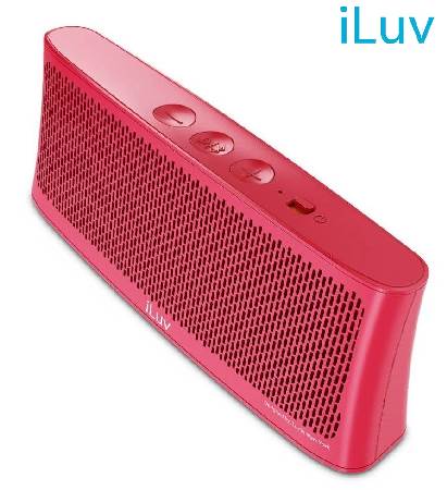 PARLANTE ILUV BLUETOOTH BT SPEAKER PINK (PN WAVECASTPN)