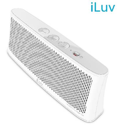 PARLANTE ILUV BLUETOOTH BT SPEAKER WHITE (PN WAVECASTWH)