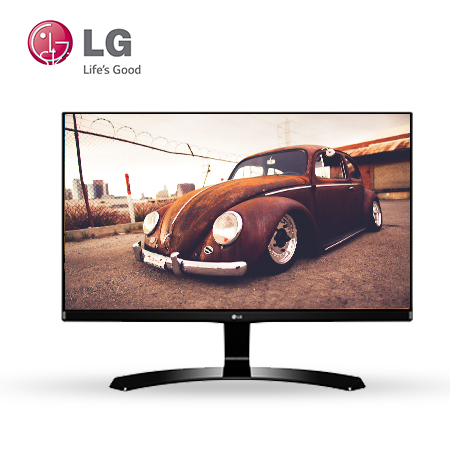 MONITOR LG 27" LED IPS 27MP68VQ FULL HD (PN 27MP68VQ-P.AWF)*