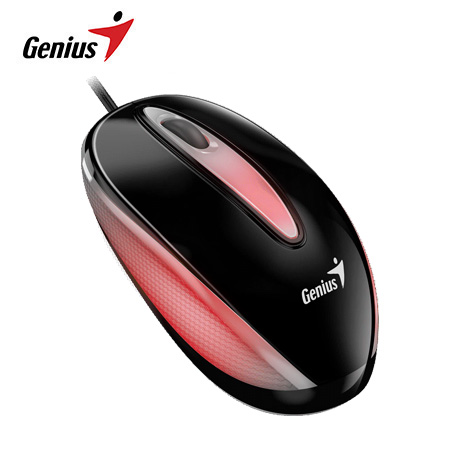 MOUSE GENIUS DX-MINI USB BLUEEYE RGB BLACK (31010025400)