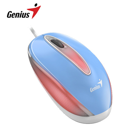 MOUSE GENIUS DX-MINI USB BLUEEYE RGB BLUE (31010025402)