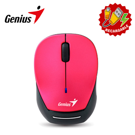 MOUSE GENIUS MICRO TRAVELER 9000R WIRELESS RECARGABLE PINK (31030020400)