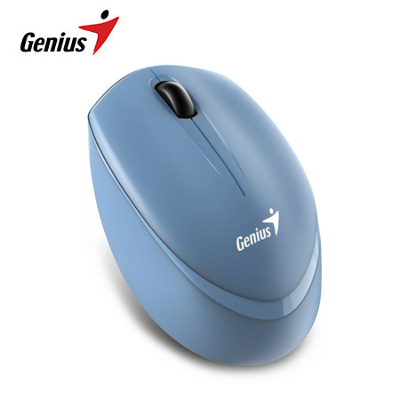 MOUSE GENIUS NX-7009 WIRELESS BLUEEYE ERGONOMICO BLUE GREY (31030030401)