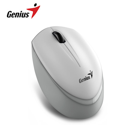 MOUSE GENIUS NX-7009 WIRELESS BLUEEYE ERGONOMICO WHITE GREY (31030030402)