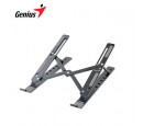 BASE GENIUS P/NOTEBOOK-TABLET G-STAND M250 ALUMINIO HASTA 17" PLEGABLE 7 NIVELES BLACK (31250023400)