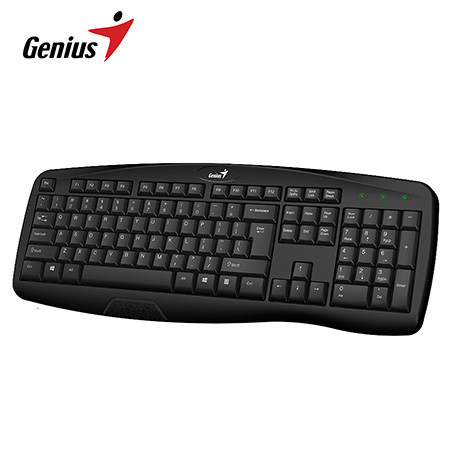 TECLADO GENIUS KB-128 USB BLACK SP (PN 31300001401)