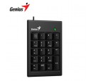 TECLADO NUMERICO GENIUS NUMPAD 110 USB CHOCOLATE KEYS BLACK(31300016400)