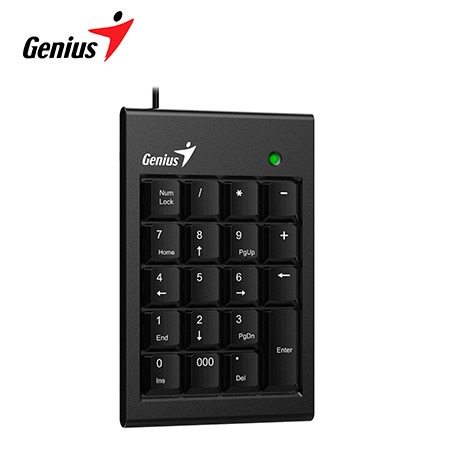 TECLADO NUMERICO GENIUS NUMPAD 110 USB CHOCOLATE KEYS BLACK(31300016400)