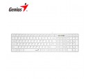 TECLADO GENIUS SMART SLIMSTAR 126 USB MULTIMEDIA SP WHITE (31310017409)