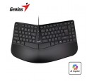 TECLADO GENIUS ERGO KB-700 C/TECLA COPILOT USB SP BLACK (31310053401)