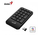 TECLADO NUMERICO GENIUS NUMPAD 1000 WIRELESS C/TECLA COPILOT USB CHOCOLATE KEYS BLACK(31320003400)