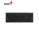 TECLADO GENIUS DUAL WIRELESS/BT LUXEMATE Q7100BT AI COPILOT MULTIMEDIA SP BLACK (31320005401)