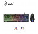 TECLADO GENIUS + MOUSE GX SCORPION KM-GX6 AI COPILOT GAMING RGB 19 TECLAS ANTI-GHOSTING 3200DPI BLACK (31330010401)