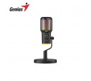 MICROFONO GENIUS MIC-S400U STREAMING USB-A/USB-C RGB BLACK (31700002400)