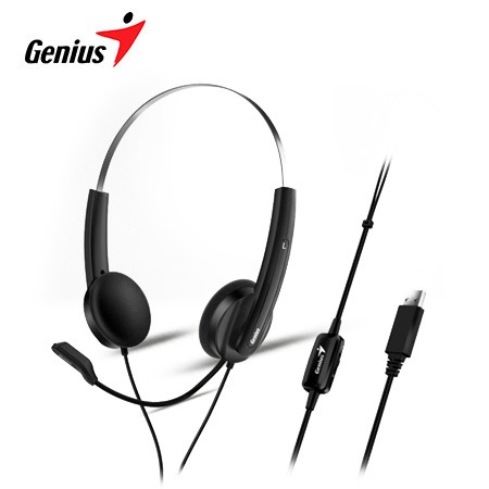 AURICULARES + MIC GENIUS HS-200C BLACK - Info Service Computacion - Venta  de Computadoras, Notebooks, Monitores, Camaras, Informatica, Servicio  Tecnico