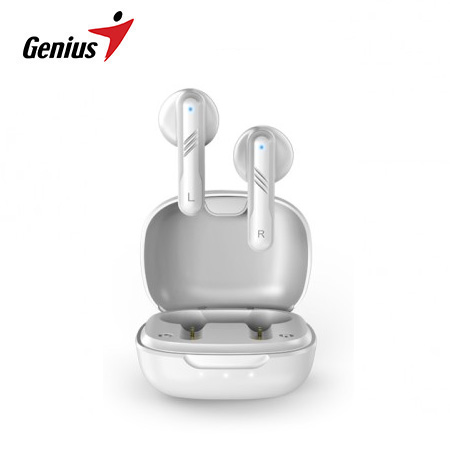 AUDIFONO C/MICROF. GENIUS HS-M905BT TRUE WIRELESS BT WHITE (31710025400)