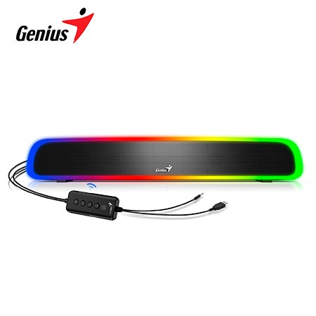 Parlante Barra De Sonido Bluetooth Luces Rgb Estéreo Usb