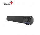 PARLANTE GENIUS SOUND BAR 220BT 4W WIRELESS BLUETOOTH AUX-IN 3.5MM USB-A/USB-C BLACK (31730060400)