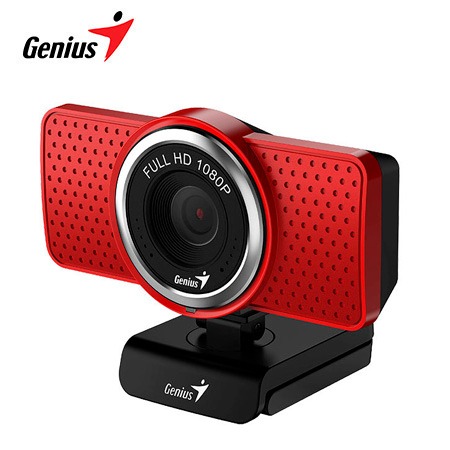 CAMARA GENIUS ECAM 8000 FHD 1080P USB RED (32200001407)