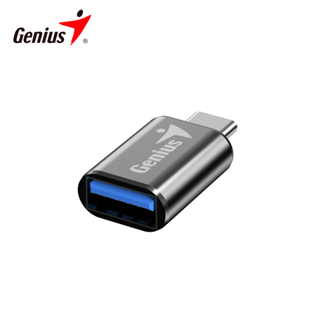 Z ADAPTADOR GENIUS ACC-C2A USB-C A USB-A DARK GREY (32590002400)