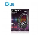 AUDIFONO IBLUE HQ STEREO BASS BLUETOOTH BLACK (PN 46162BT-BK)