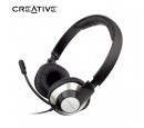 AUDIFONO C/MICROF. CREATIVE CHATMAX HS-720 USB NOISE-CANCELLING BLACK/SILVER (51EF0410AA004)