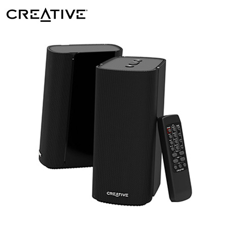 PARLANTE CREATIVE PREMIUM T100 2.0 HI.FI  BLUETOOTH BLACK (PN 51MF1690AA000)