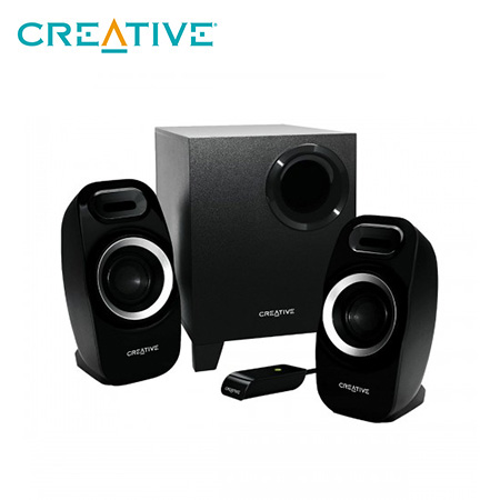 PARLANTE CREATIVE INSPIRE T3300 2.1 27W BLACK (PN 51MF0415AA001)