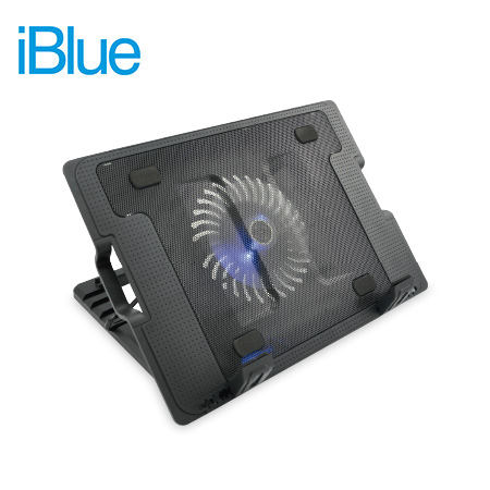 COOLER IBLUE P/NOTEBOOK 788-BK 17" USB BLACK (PN 788-BK)