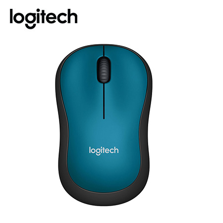 MOUSE LOGITECH M185 WIRELESS BLUE (910-003636)