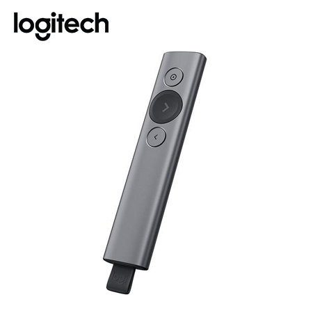 PUNTERO LOGITECH SPOTLIGHT WIRELESS 30M GREY (910-005216)