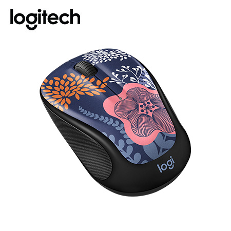 MOUSE LOGITECH M317C WIRELESS FOREST FLORAL (910-005665)