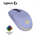 MOUSE LOGITECH G203 LIGHTSYNC OPTICAL 8000 DPI RGB LILA (910-005851)