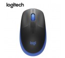 MOUSE LOGITECH M190 WIRELESS FULL-SIZE BLUE (910-005903)