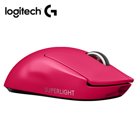 MOUSE LOGITECH G PRO X SUPERLIGHT WIRELESS LIGHTSPEED HERO 25K MAGENTA (910-005954)