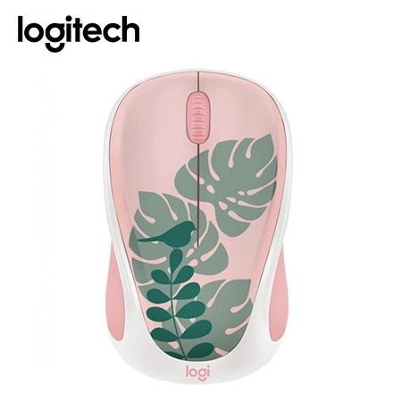 MOUSE LOGITECH M317C WIRELESS CHIRPY BIRD PINK (910-006113)