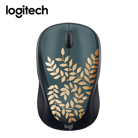 MOUSE LOGITECH M317C WIRELESS GOLDEN GARDEN BLACK (910-006115)