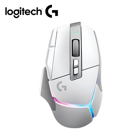 MOUSE LOGITECH G502 X PLUS LIGHTSPEED WIRELESS 25K DPI LIGHTSYNC RGB WHITE (910-006169)