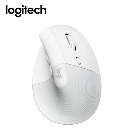 MOUSE LOGITECH LIFT VERTICAL WIRELESS/BT WHITE (910-006469)