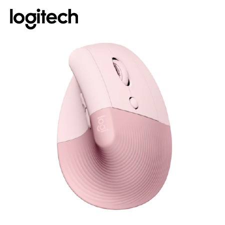 MOUSE LOGITECH LIFT VERTICAL WIRELESS/BT ROSE (910-006472)