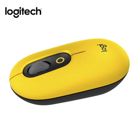 MOUSE LOGITECH POP BLUETOOTH BLACK/YELLOW (910-006543)